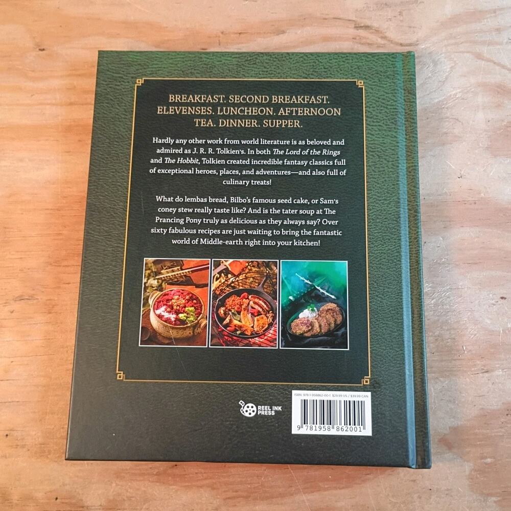 The Unofficial Lord of the Rings Cookbook 2020 Hardcover Book - Picture 7 of 9